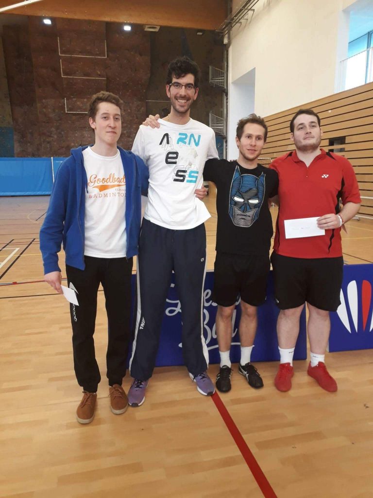 Championnat badminton Marne 2018
